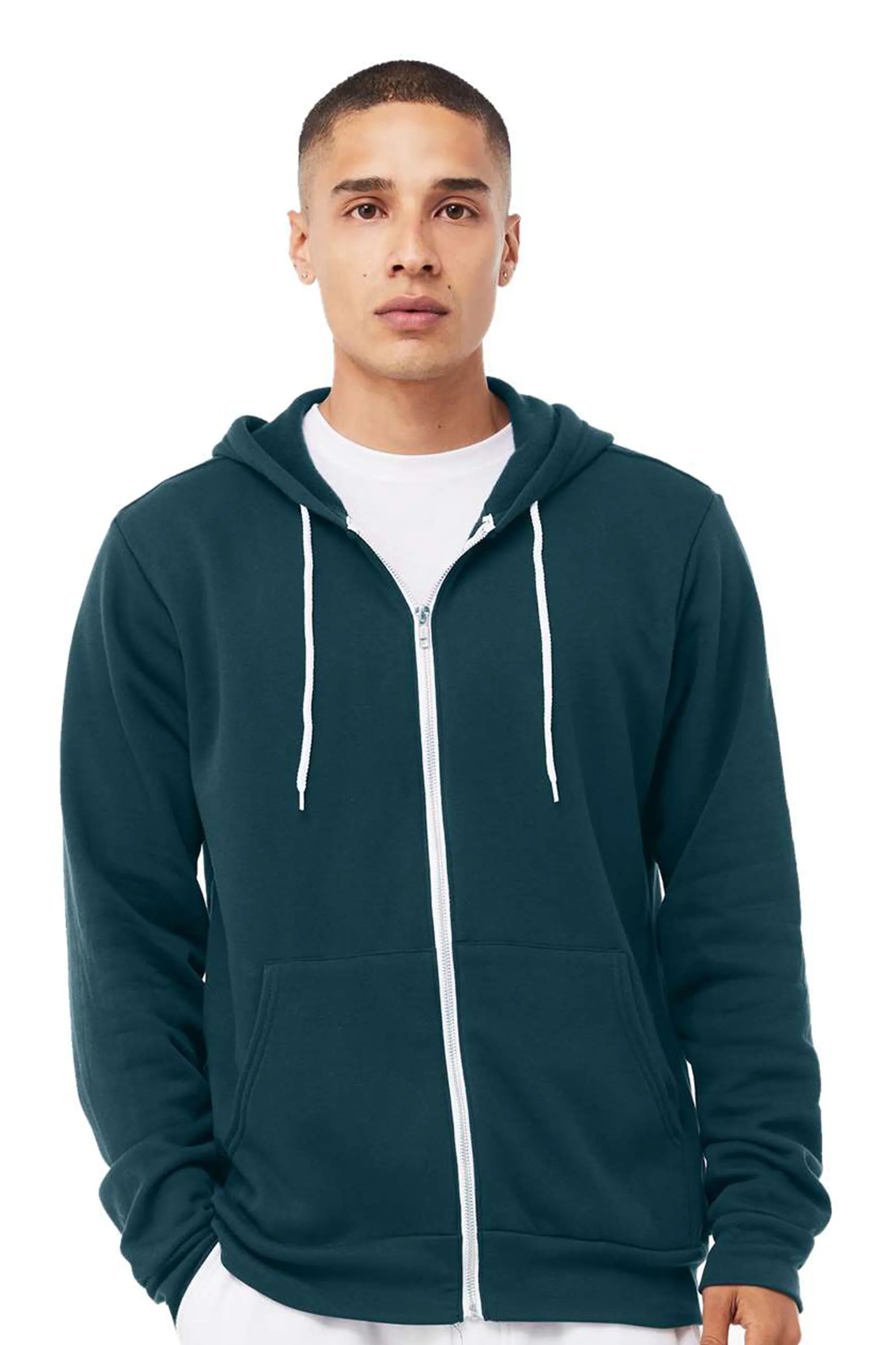 BELLA   CANVAS Unisex Sponge Fleece Full-Zip Hoodie