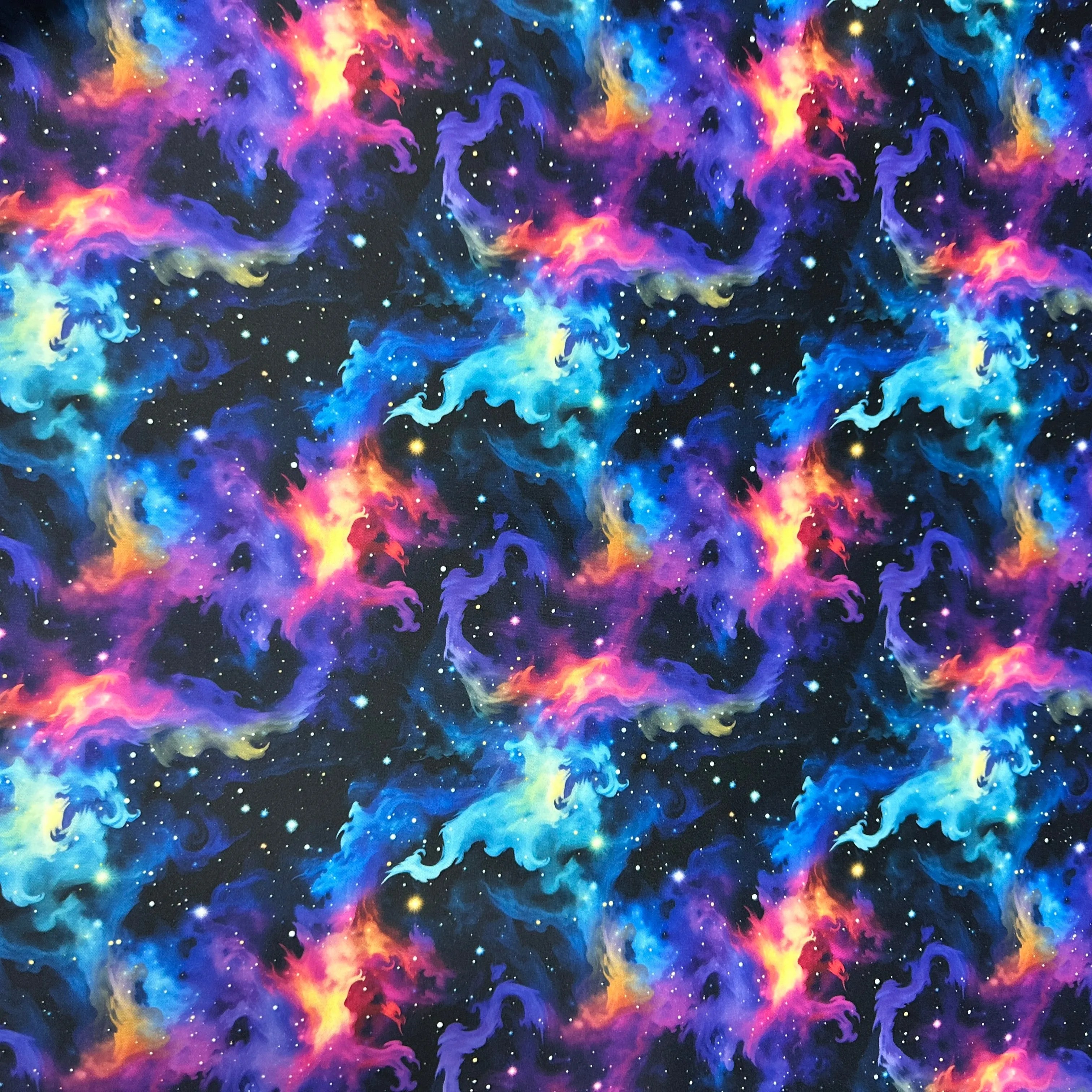 Bright Galaxy 1 mil PUL Fabric - Made in the USA