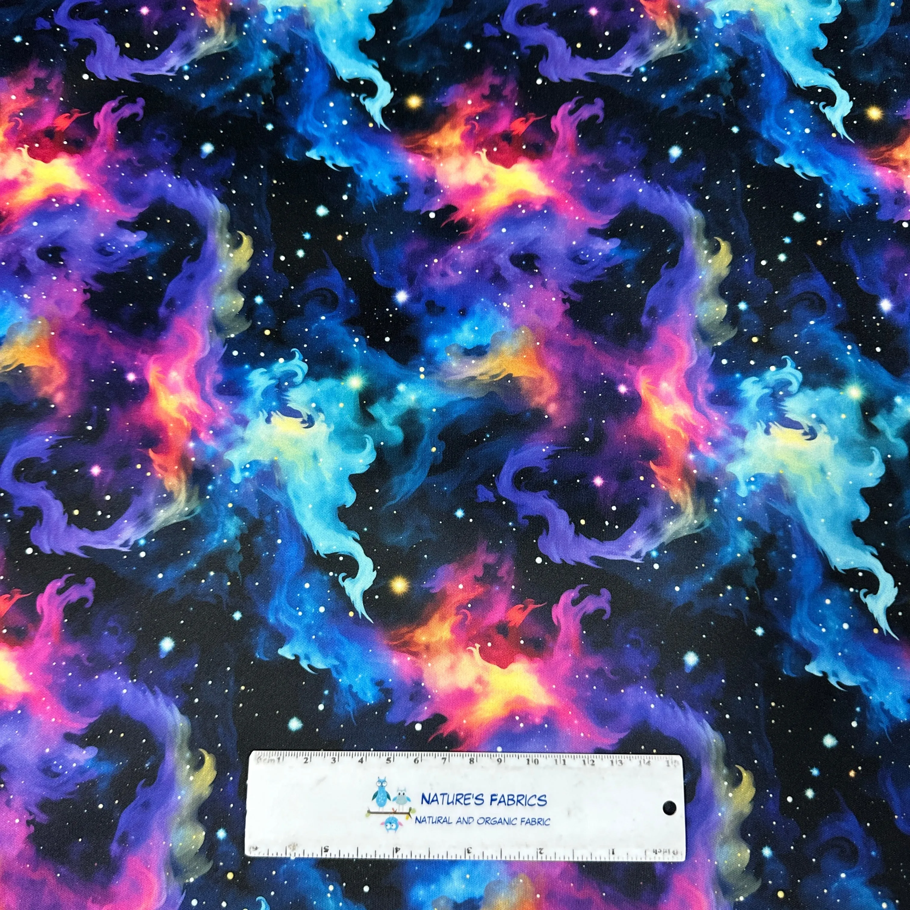 Bright Galaxy 1 mil PUL Fabric - Made in the USA