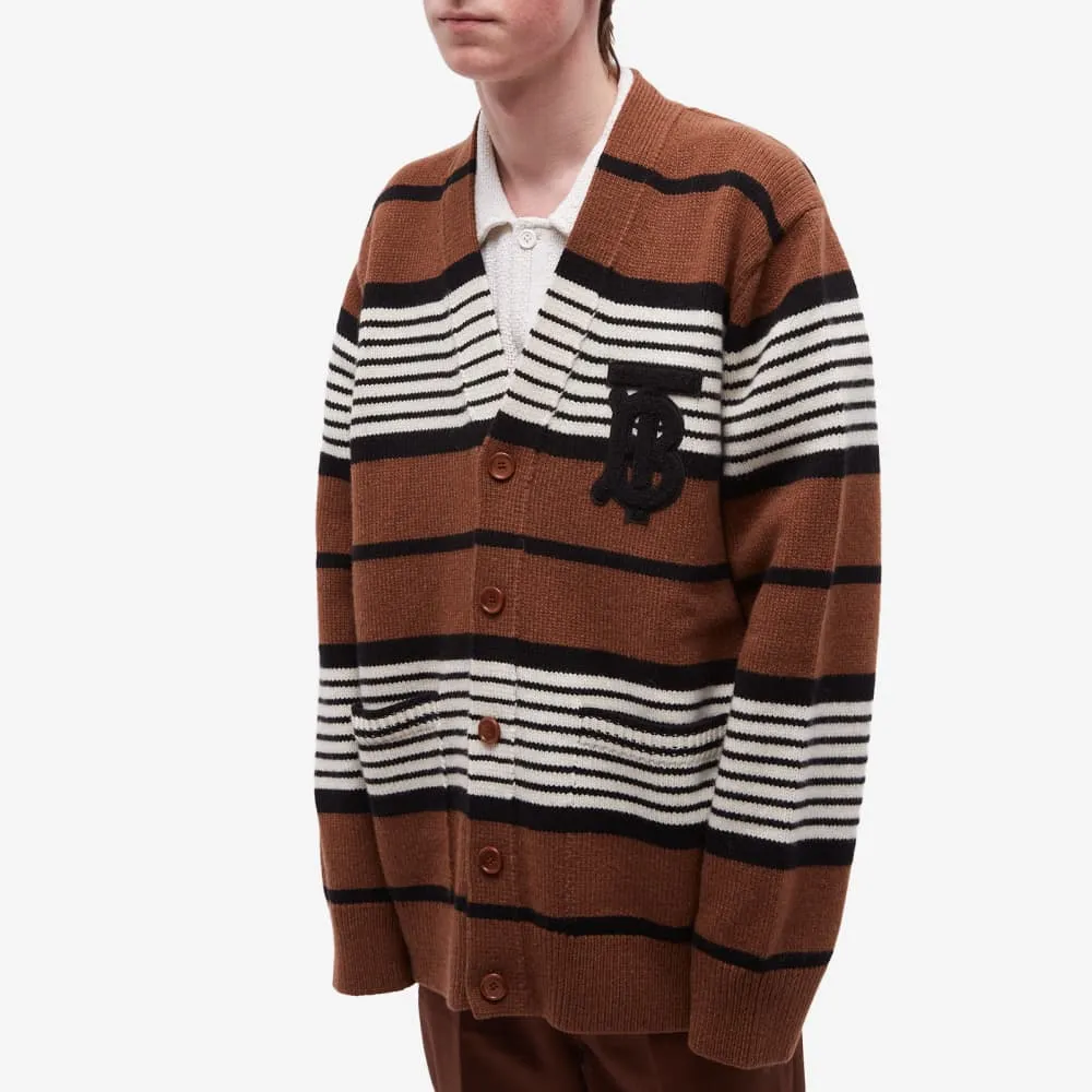 Burberry Triple Stripe TB Cardigan Jumper