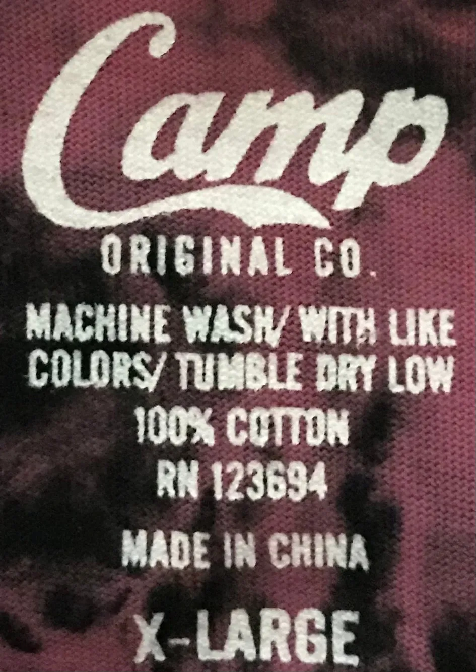 ^CAMP CLOTHING CO.^ *FLYING TIGERS* ACID WASH ZIP UP HOODIES