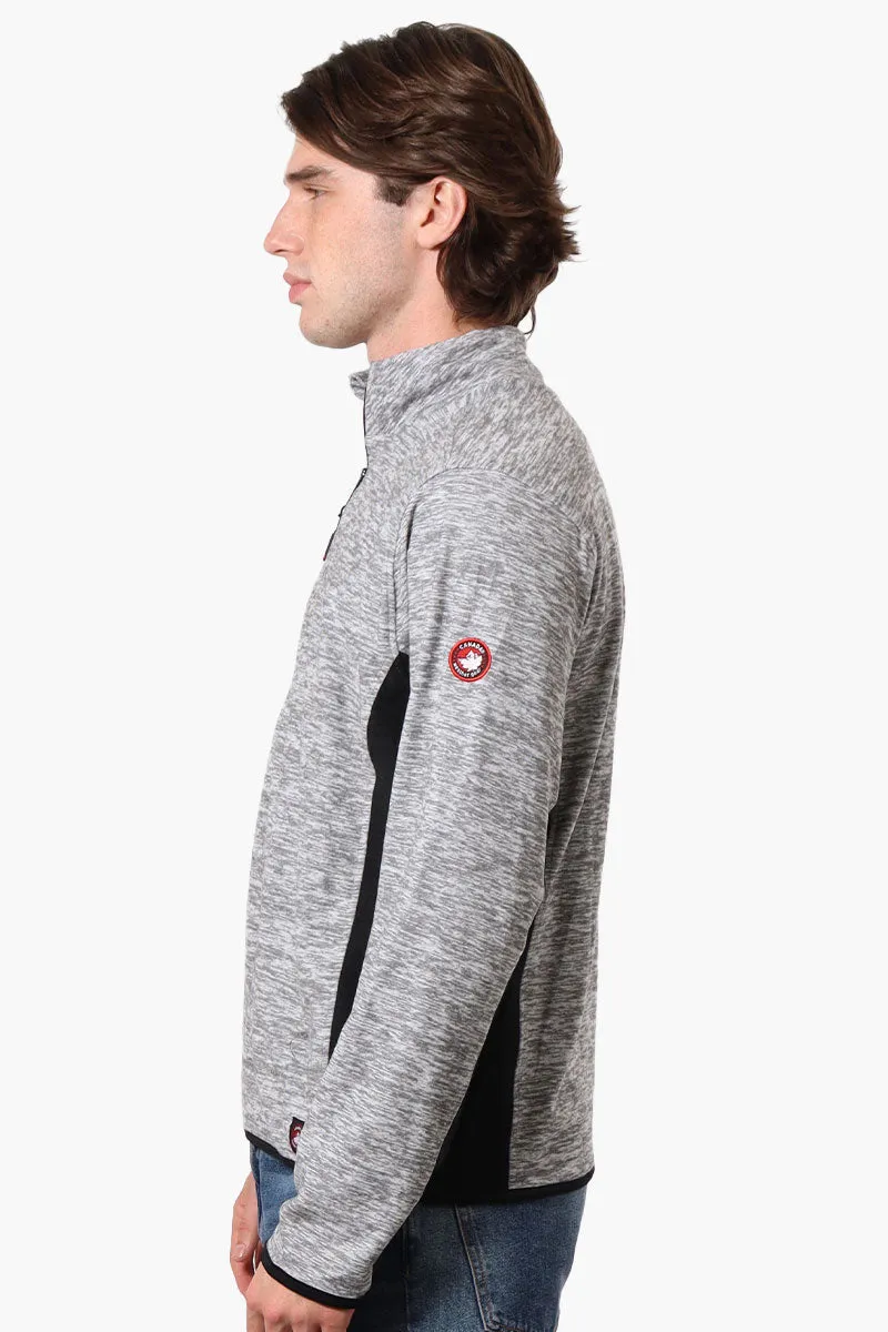 Canada Weather Gear Fleece Pullover Sweatshirt - Grey