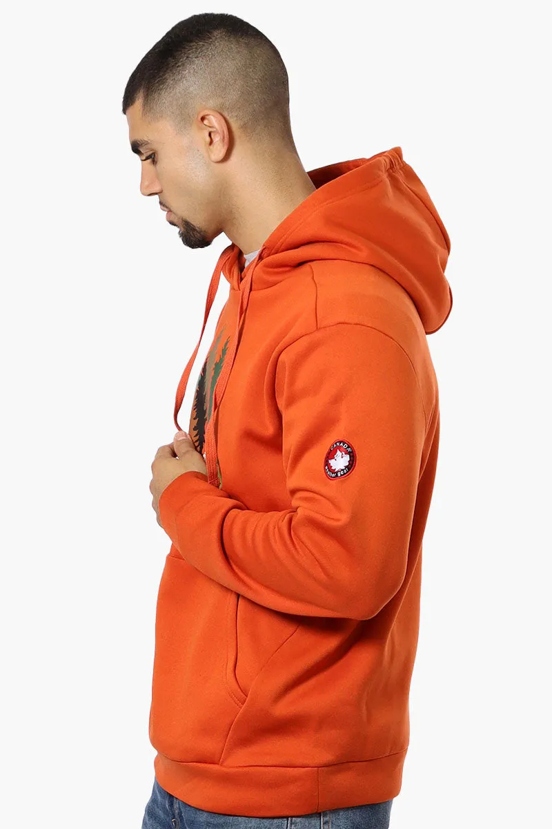 Canada Weather Gear Forest Graphic Hoodie - Orange