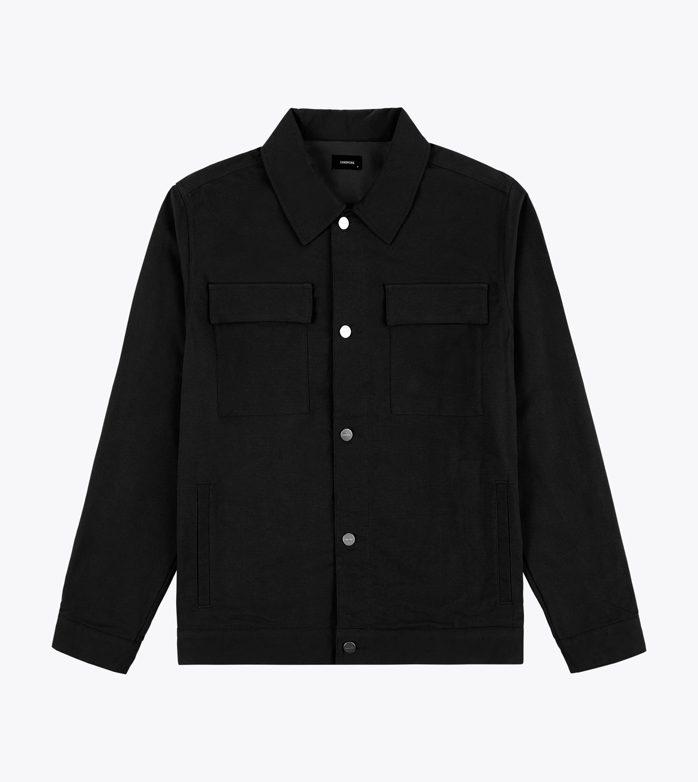 Canvas Work Jacket Black