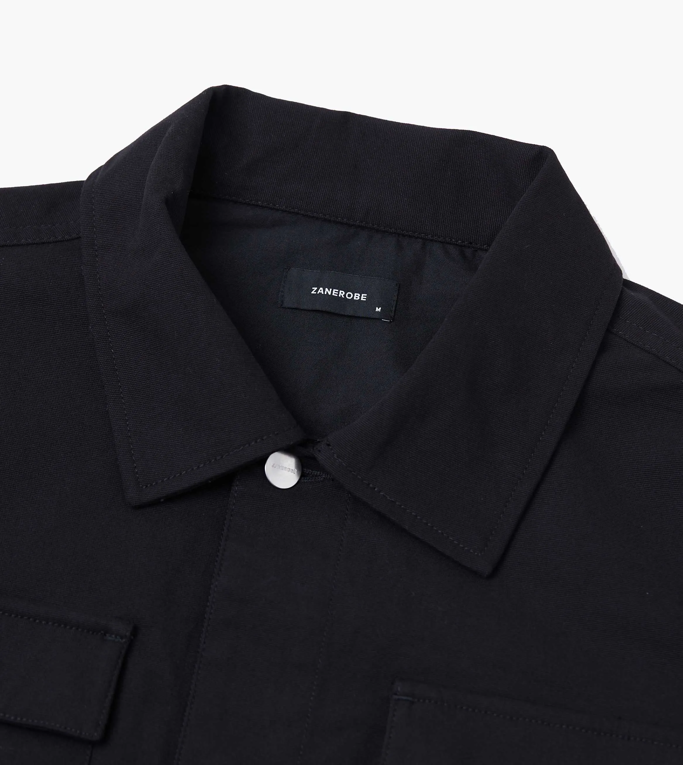 Canvas Work Jacket Black