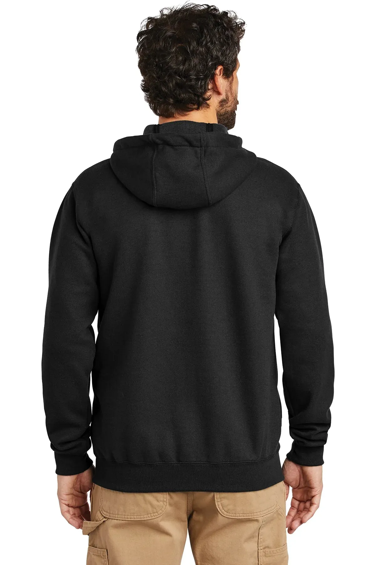 Carhartt Midweight Zip Up Hoodies, Black