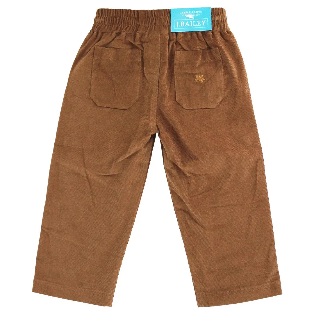 Charlie Pull On-Brown Cord