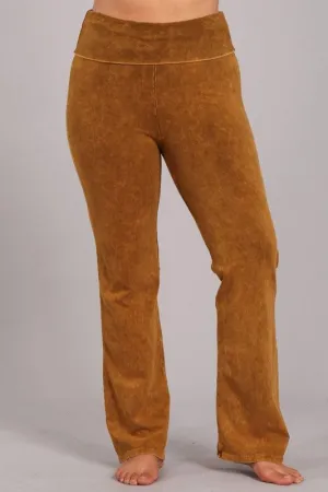 Chatoyant Plus Yoga Pants - Butterscotch