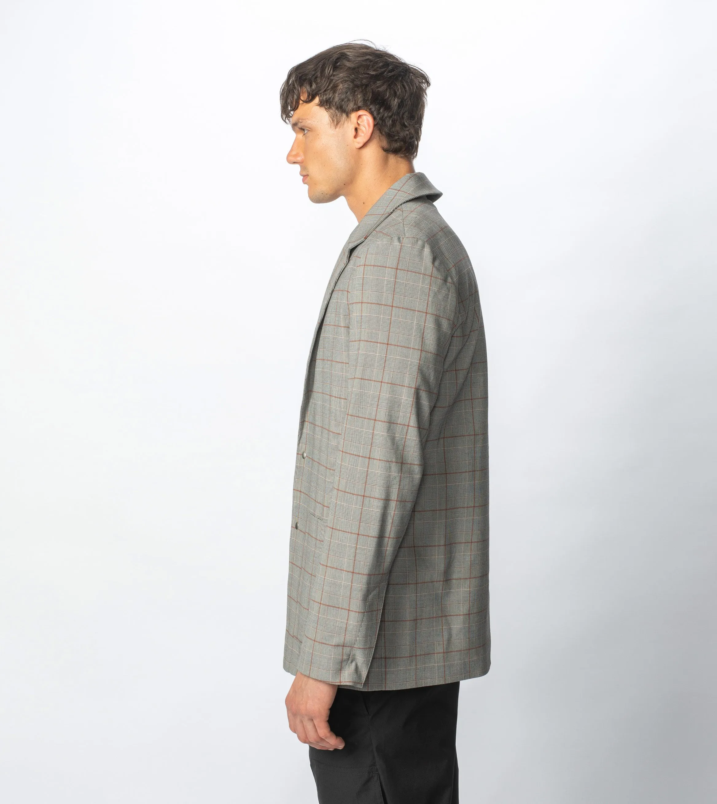 Check Os Blazer Grey Check