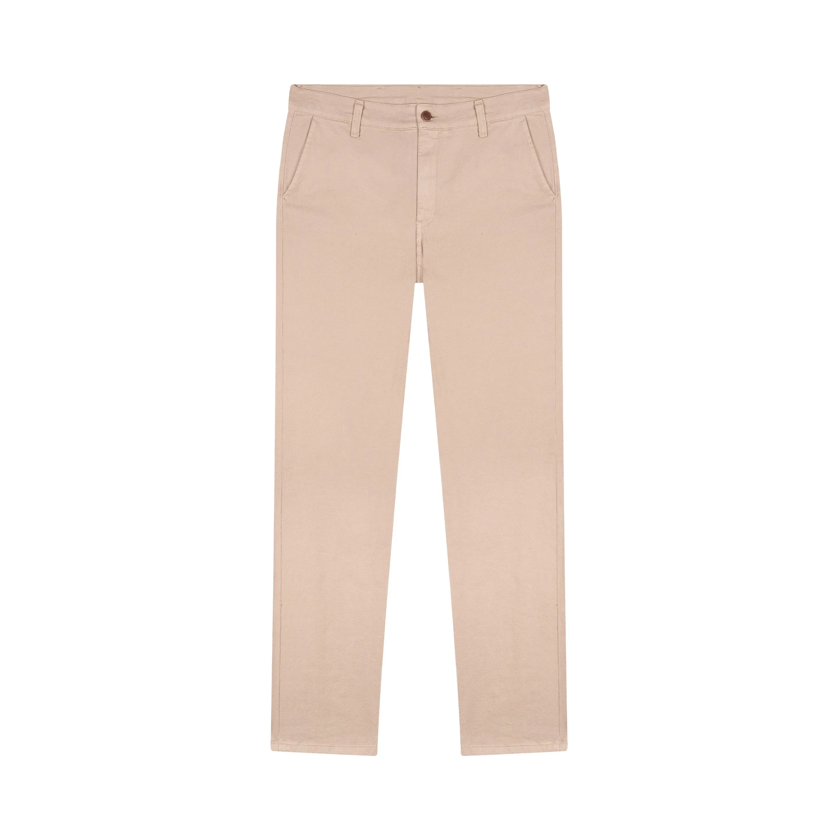 Chino homme droit ajusté Beige - Ernest