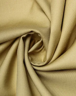 Cream Plain Design 2Woolen Suiting Fabric