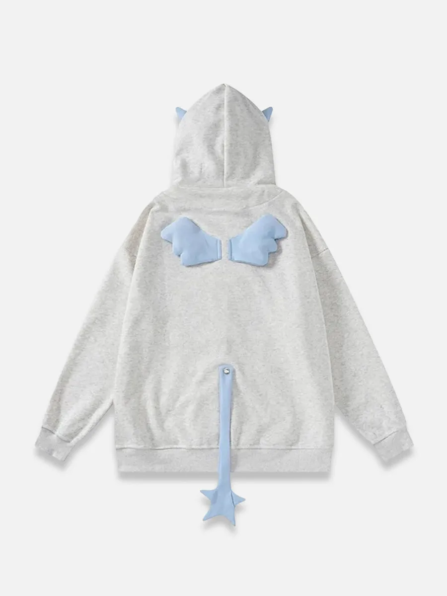 CREOCK ZIP-UP HOODIE