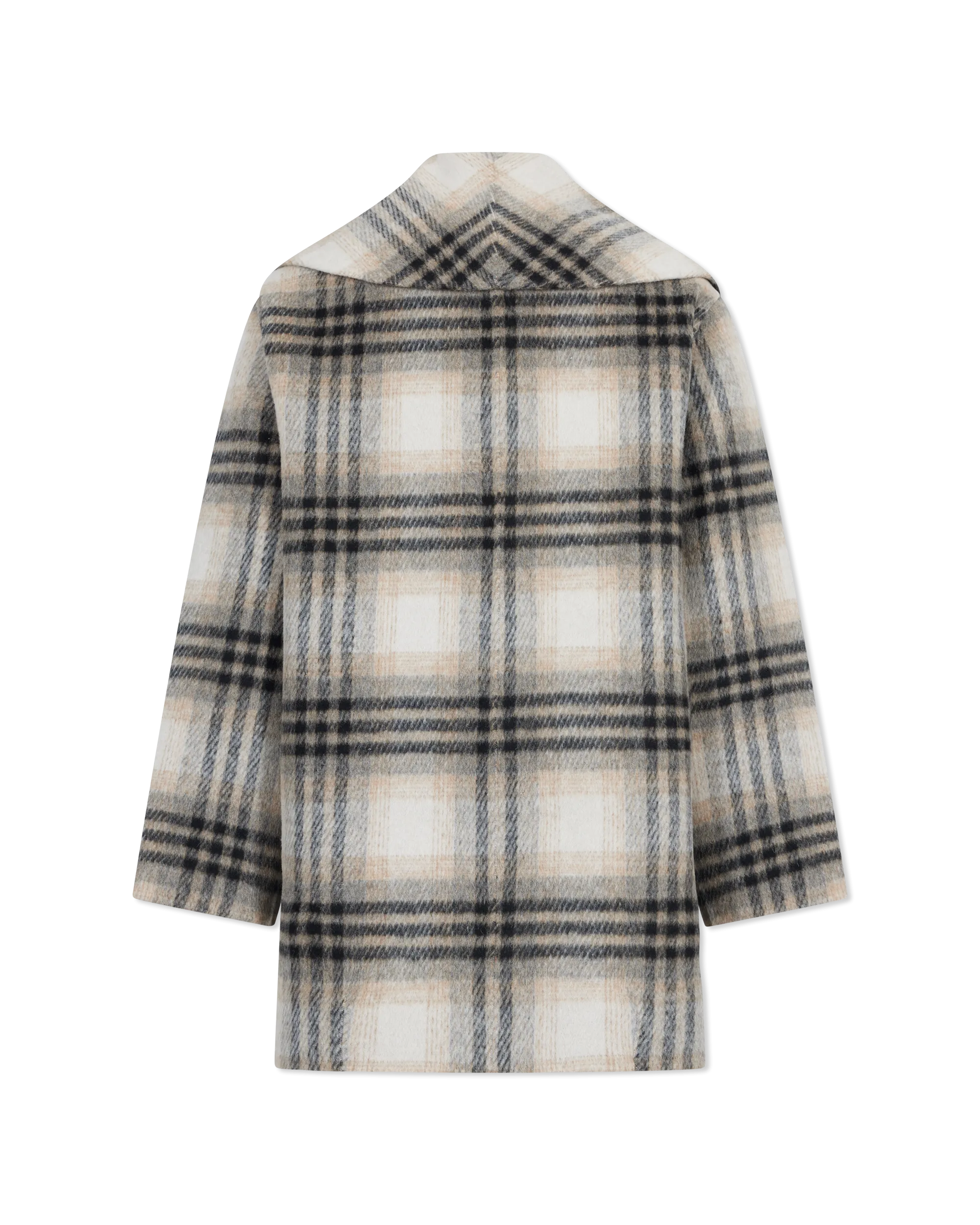 Finley Plaid Coat