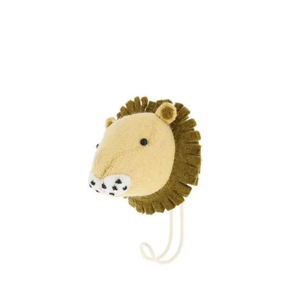 Fiona Walker Animal Head Hook – Lion