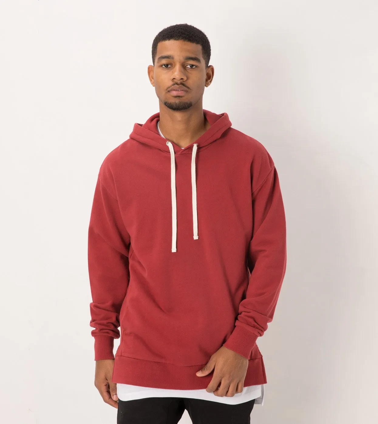 Flintlock Hood Sweat Dk Cherry