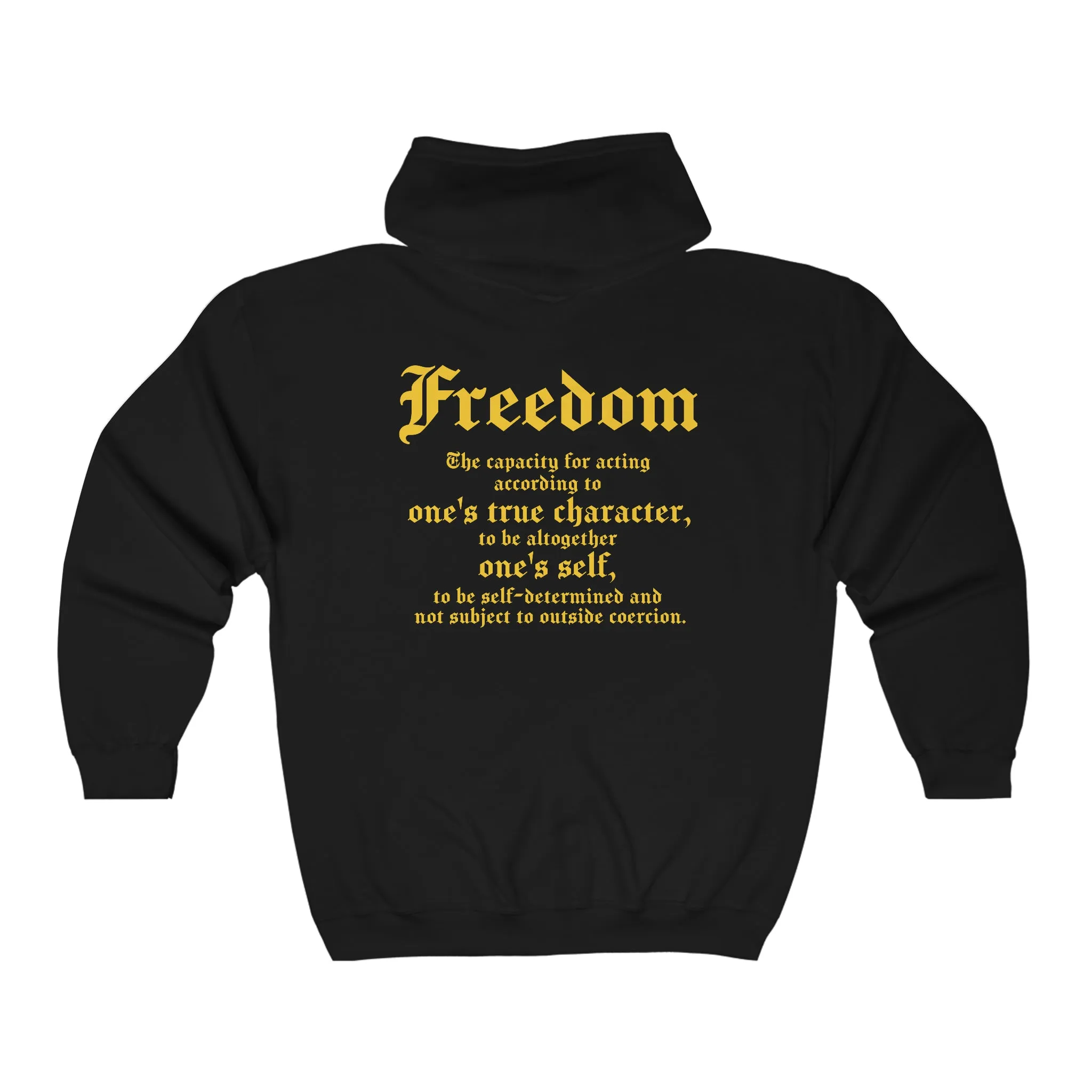 Freedom| Unisex Heavy Blend™ Full Zip Hooded Sweatshirt