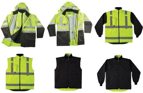 Game Sportswear The Black Bottom 6 in 1 Hi Vis Jacket