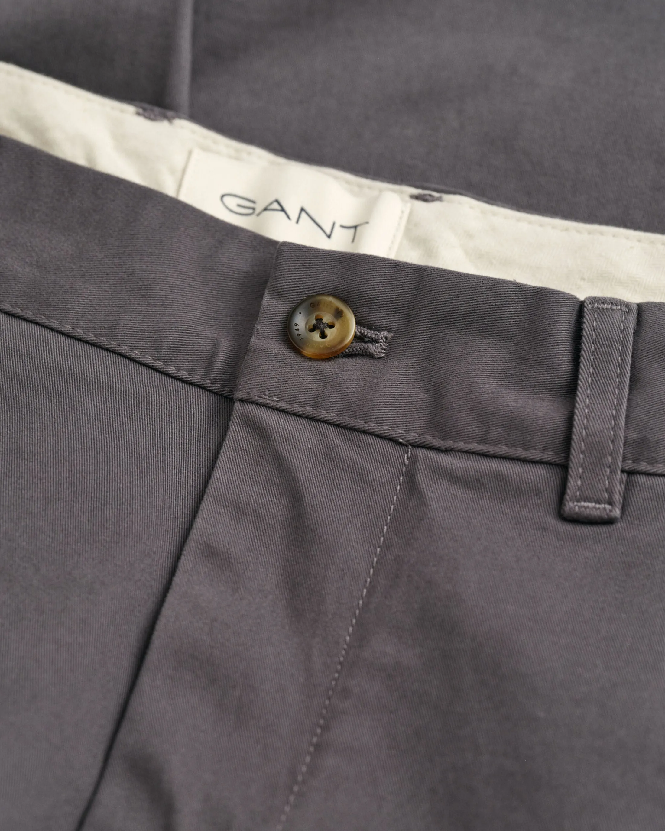 GANT - Regular Fit Super Comfort Chinos, Antracite