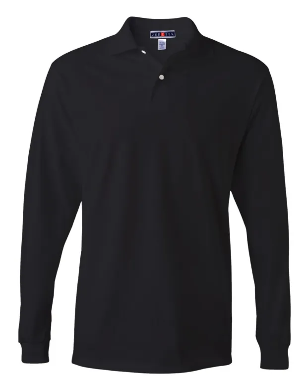 JERZEES - SpotShield™ 50/50 Long Sleeve Polo