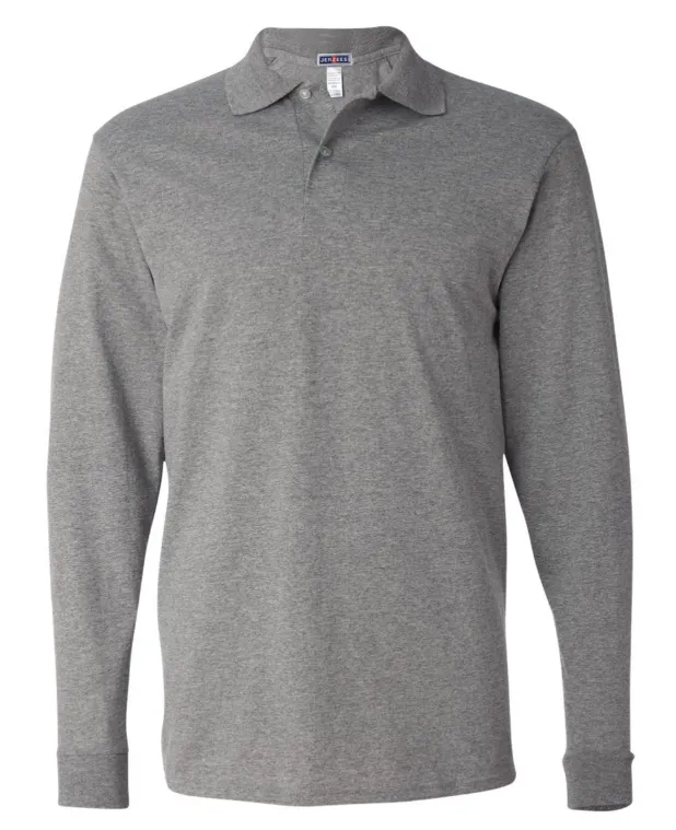 JERZEES - SpotShield™ 50/50 Long Sleeve Polo