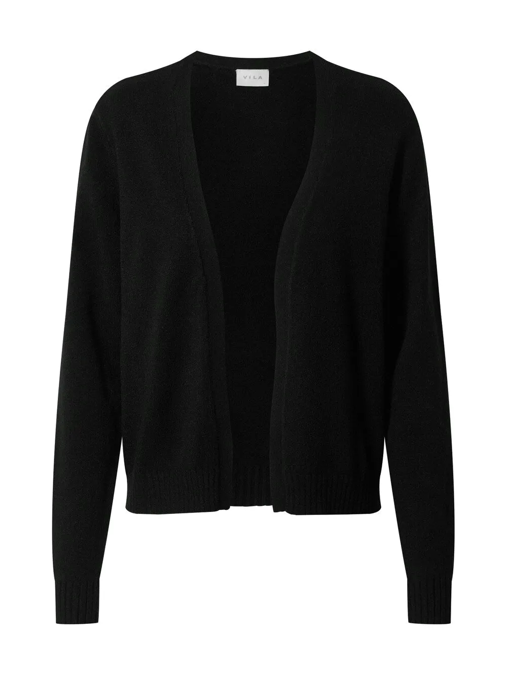 Knitted cardigan VILA Ril, black