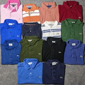 Lacoste and Tommy Polo Shirts