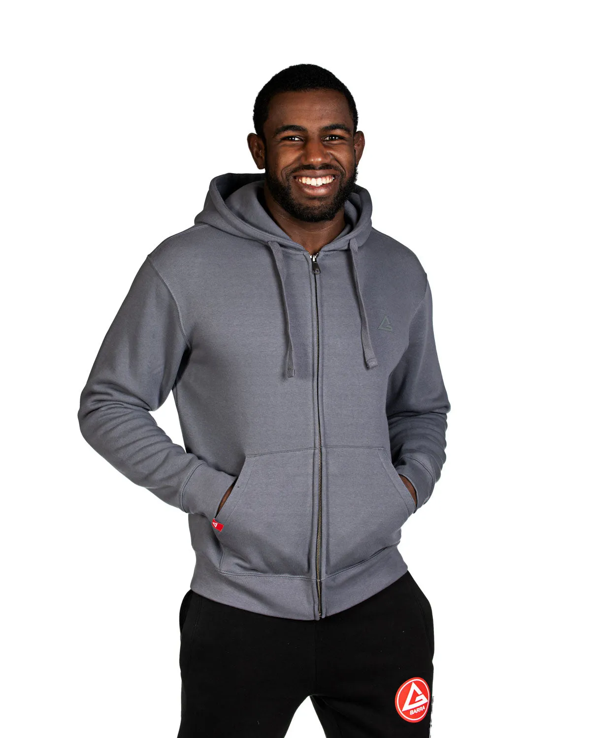 Legacy Mens Zip Up - Grey