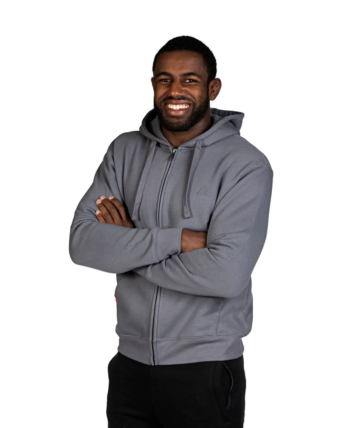 Legacy Mens Zip Up - Grey