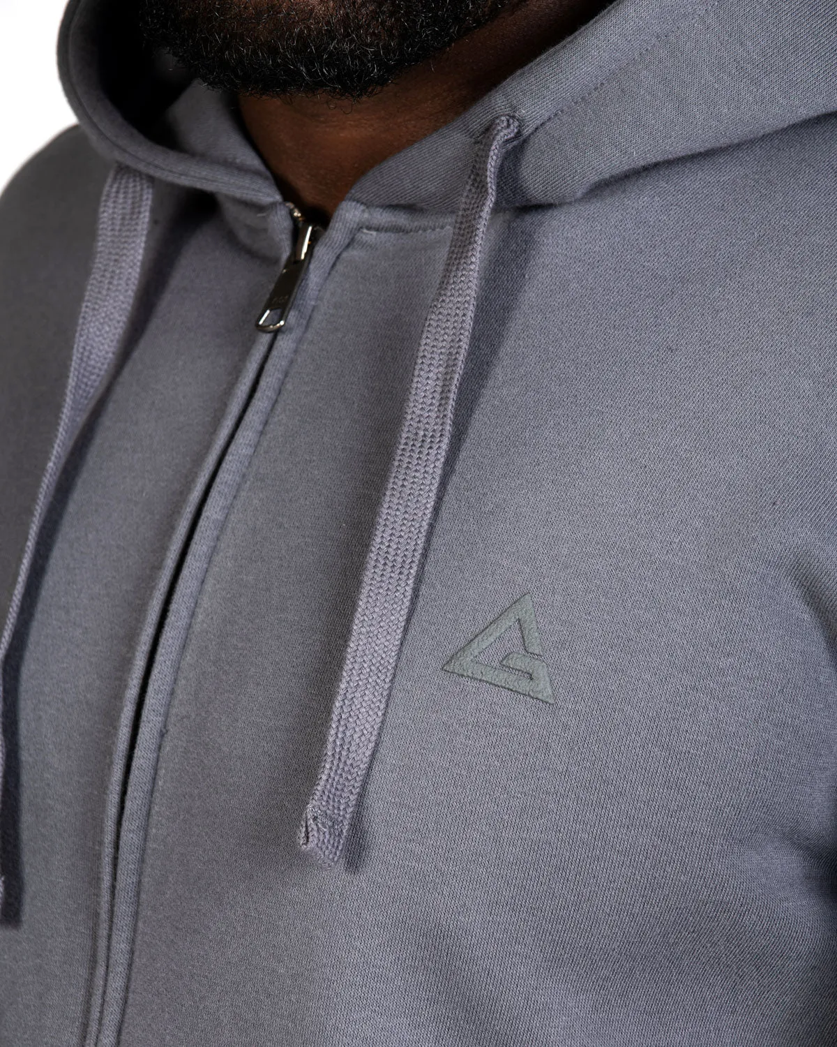 Legacy Mens Zip Up - Grey