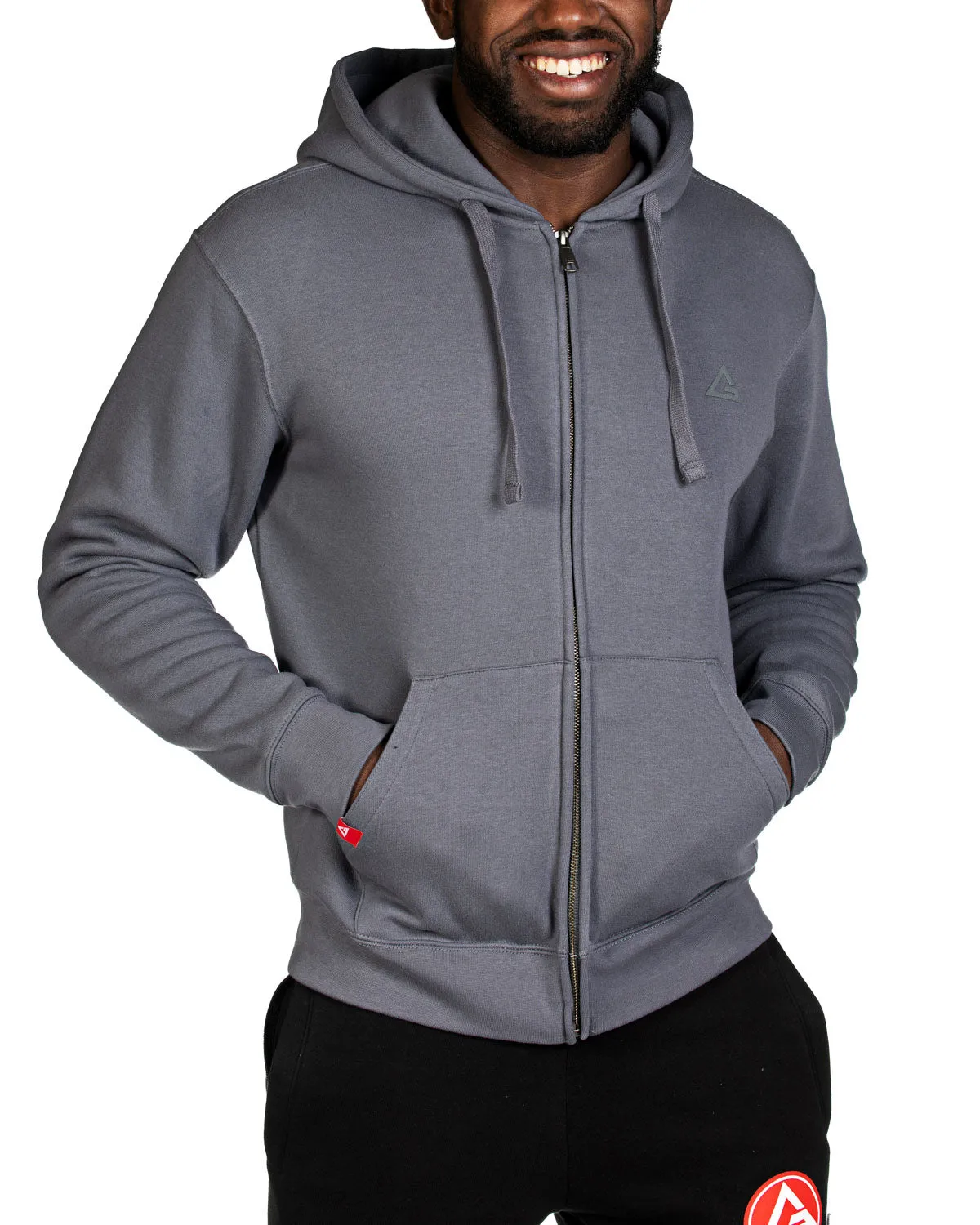 Legacy Mens Zip Up - Grey