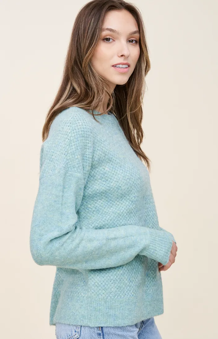 Mint Textured Sweater