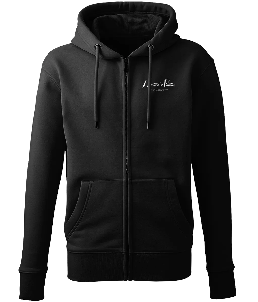 No Fins No Future Unisex Zip Hoodie