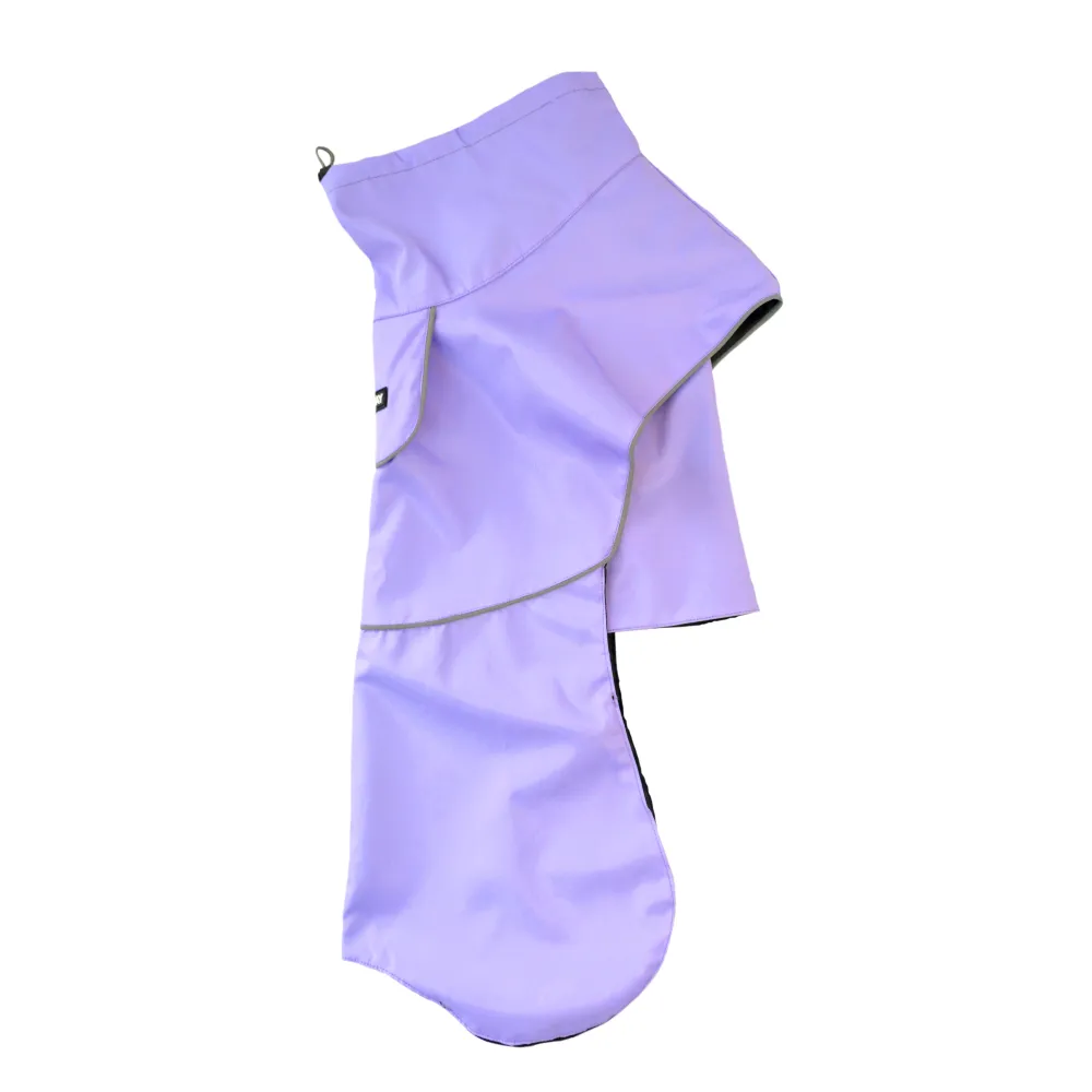 Pets Way TPU Thunder Raincoat for Dogs (Lavender)