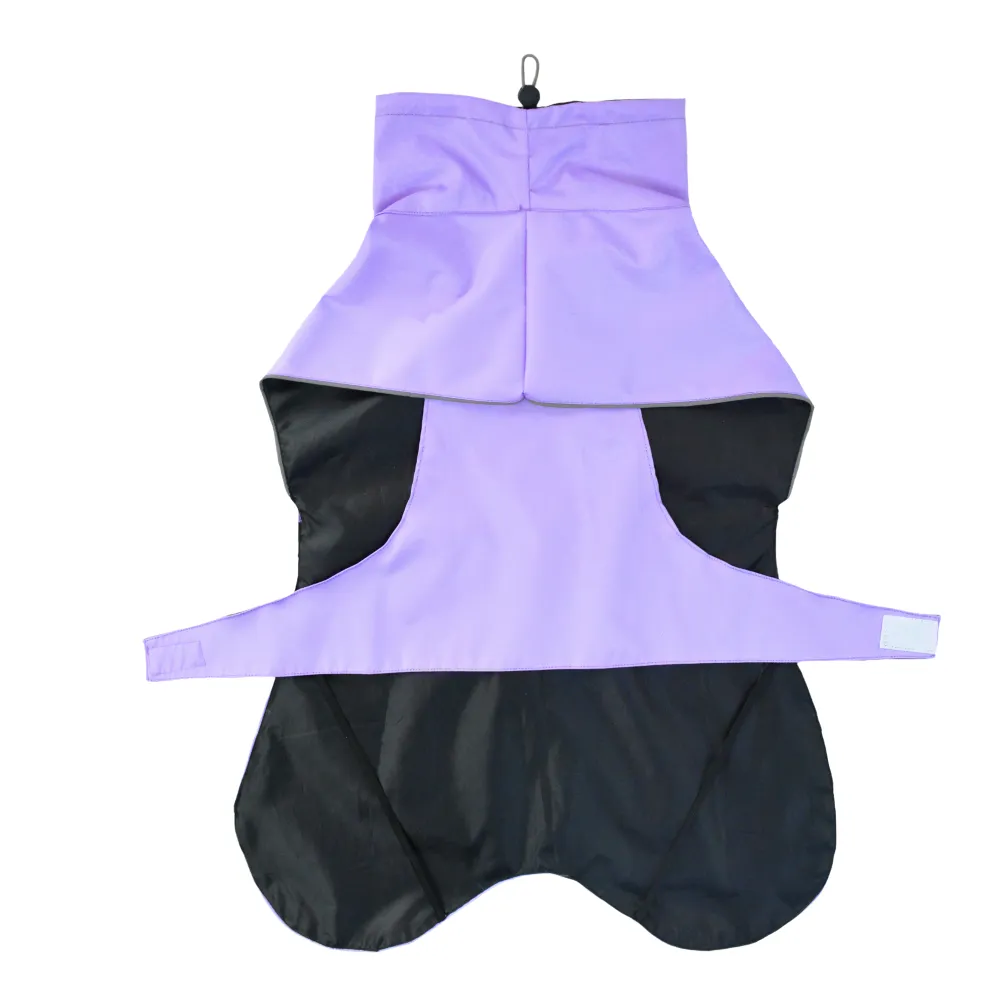 Pets Way TPU Thunder Raincoat for Dogs (Lavender)