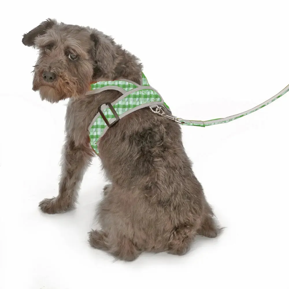 Precision Fit™ Gingham Dog Harness 3 LBS to 40 LBS