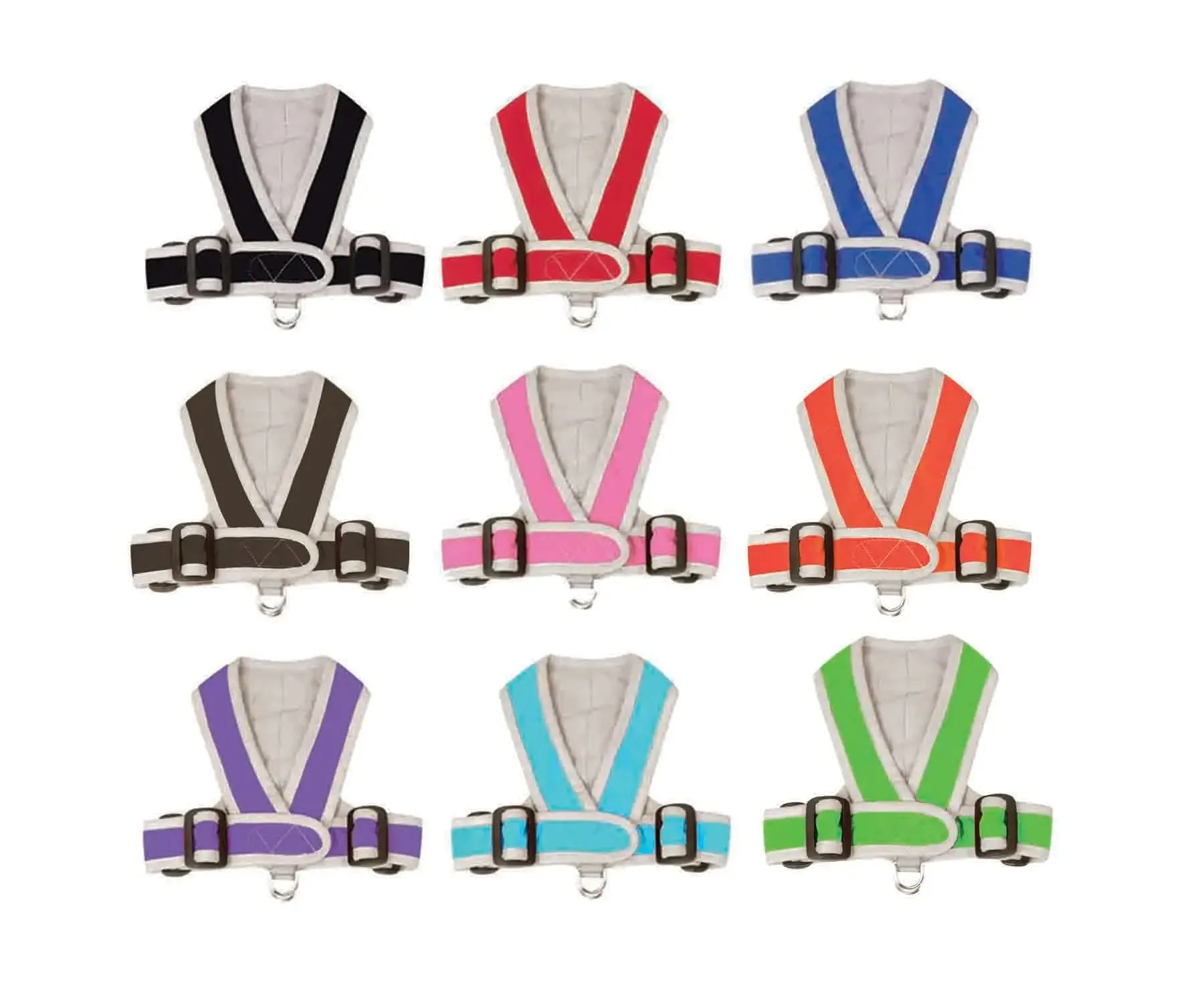 Precision Fit™ Step In Dog Harness Adjustable Nylon - 3 LBS to 40 LBS