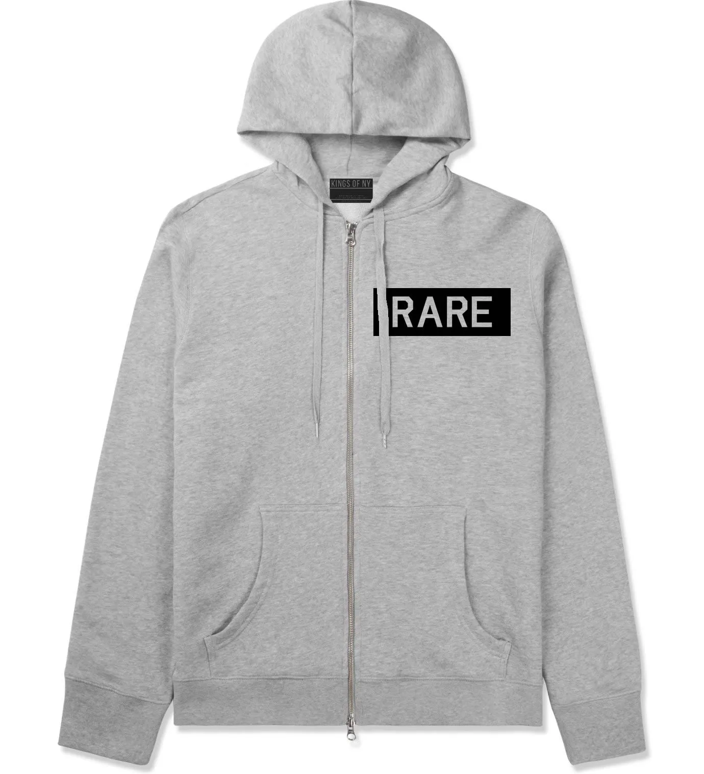 Rare College Block Zip Up Hoodie Hoody