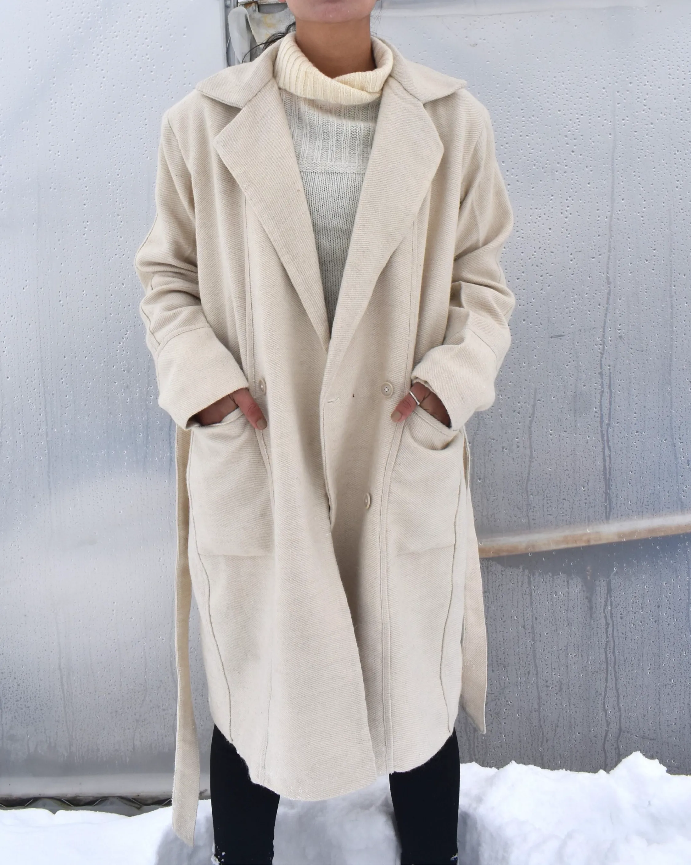 RE:FORM WOOL COAT