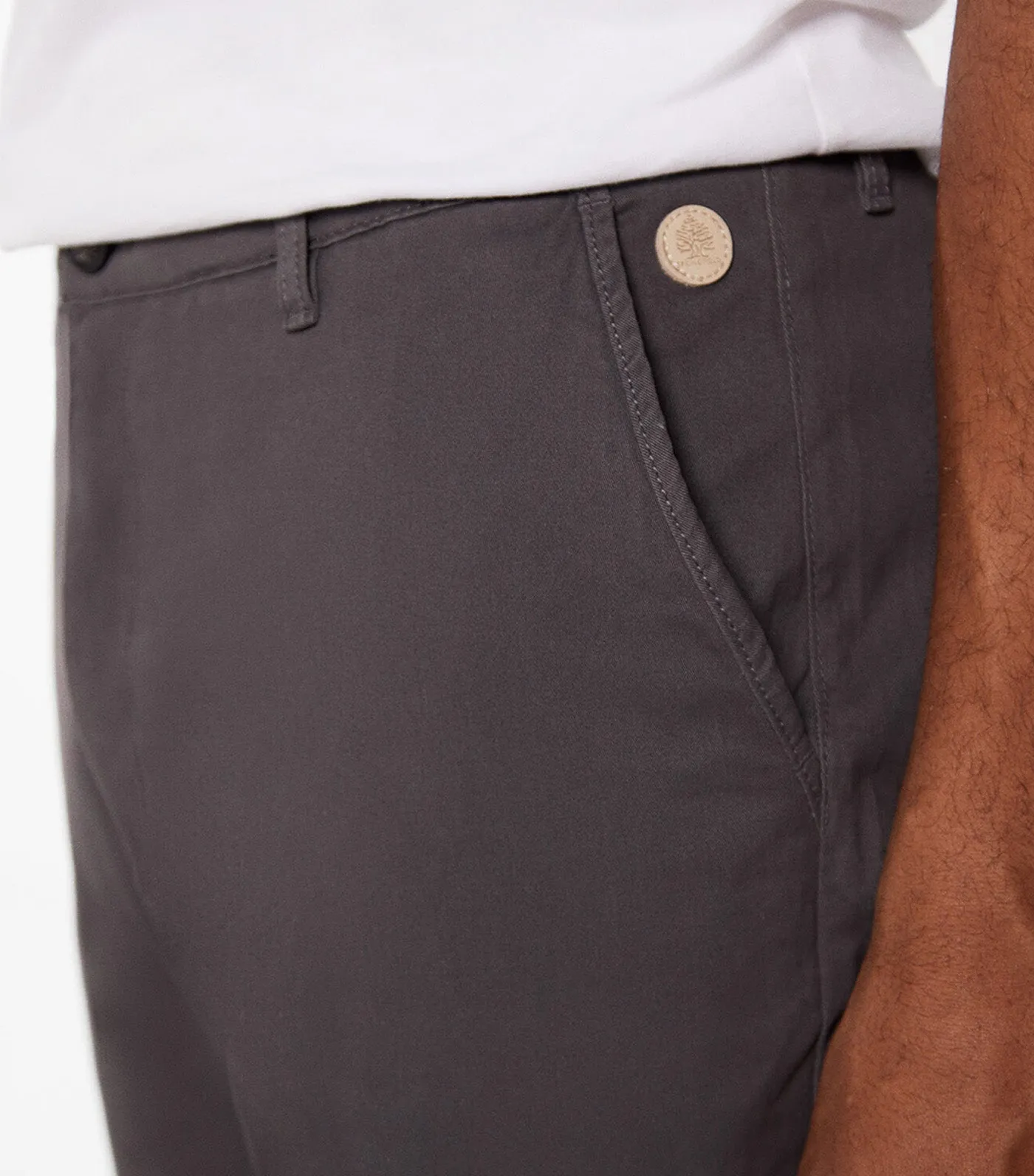 Regular Chinos Dark Gray