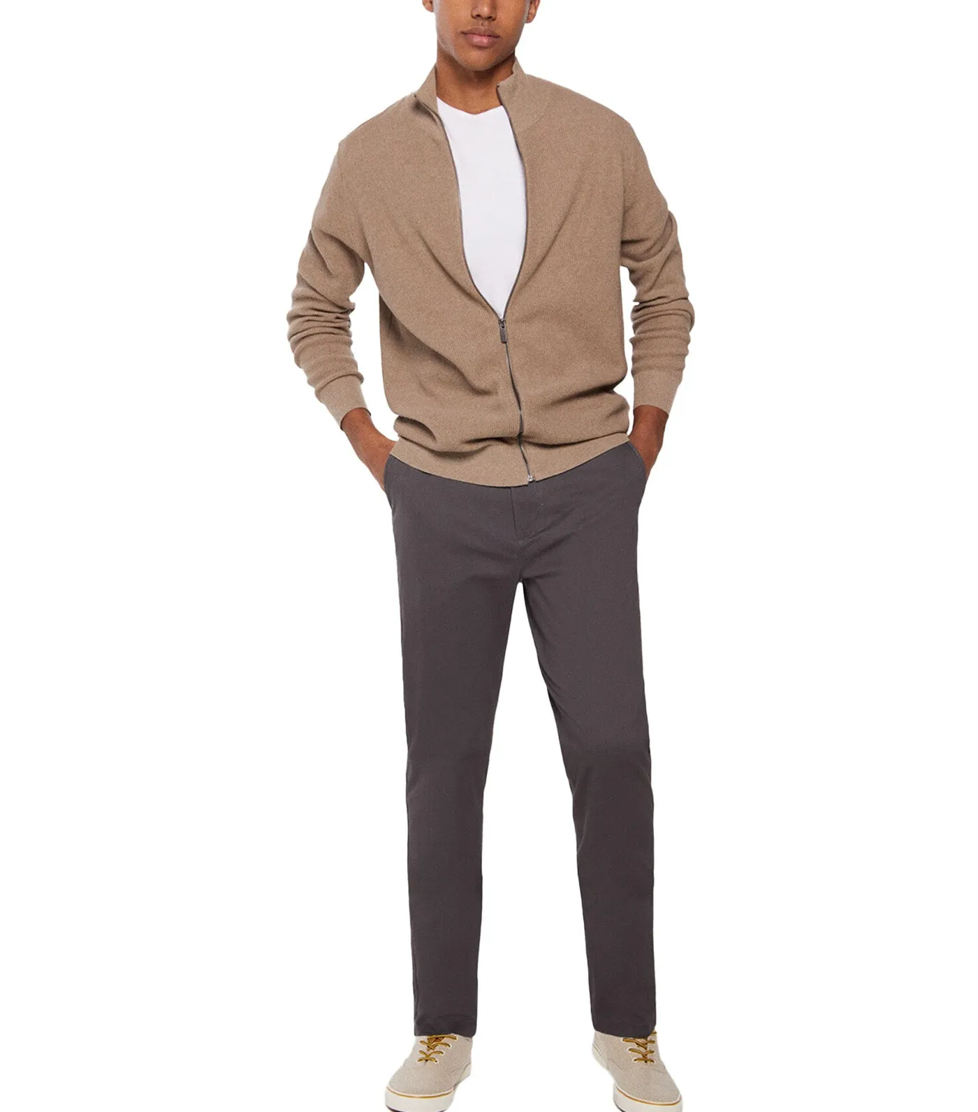 Regular Chinos Dark Gray