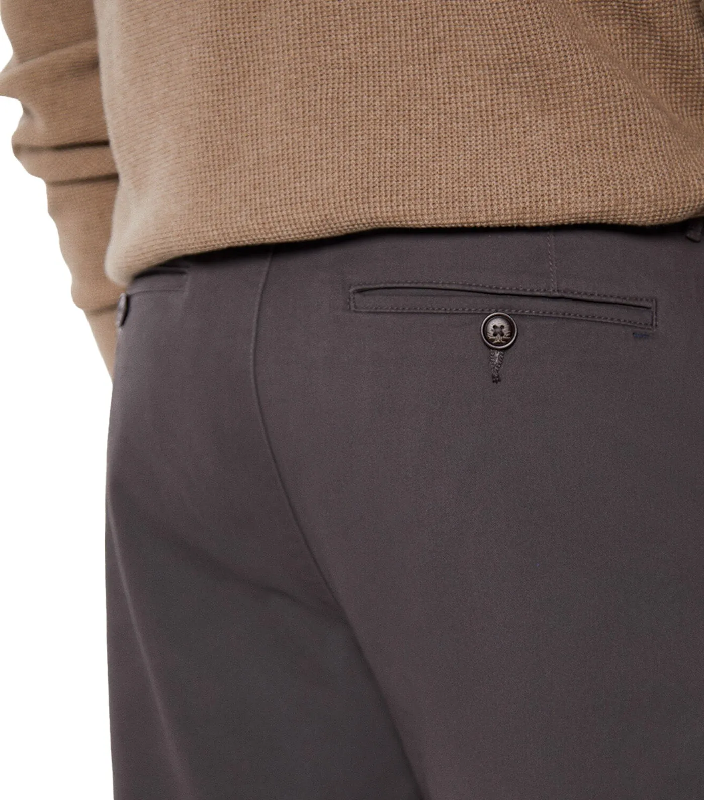 Regular Chinos Dark Gray