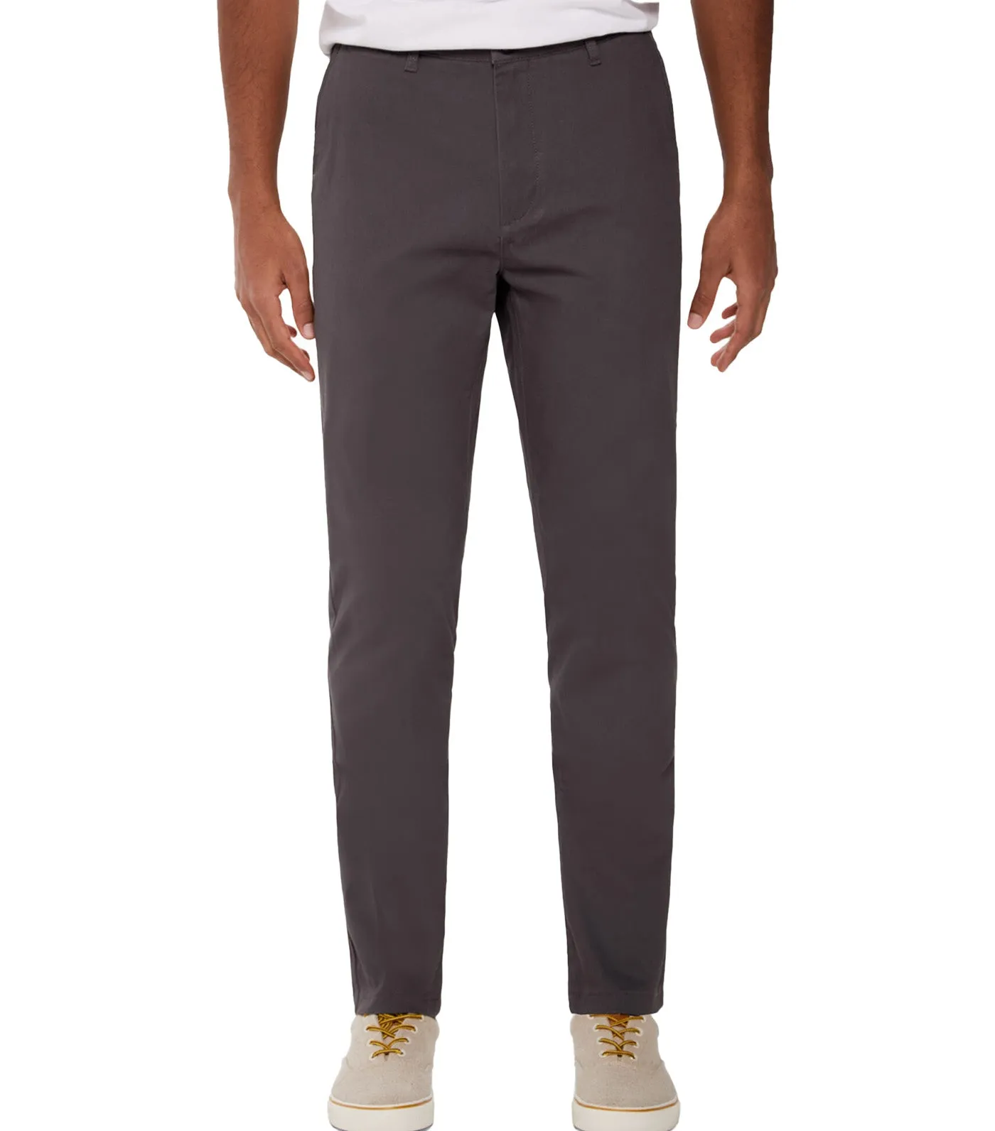 Regular Chinos Dark Gray