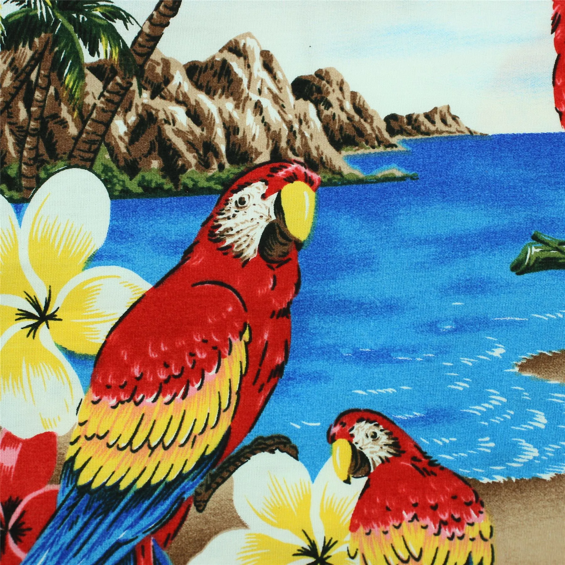 Regular Fit Short Sleeve Shirt - Paradise Parrot