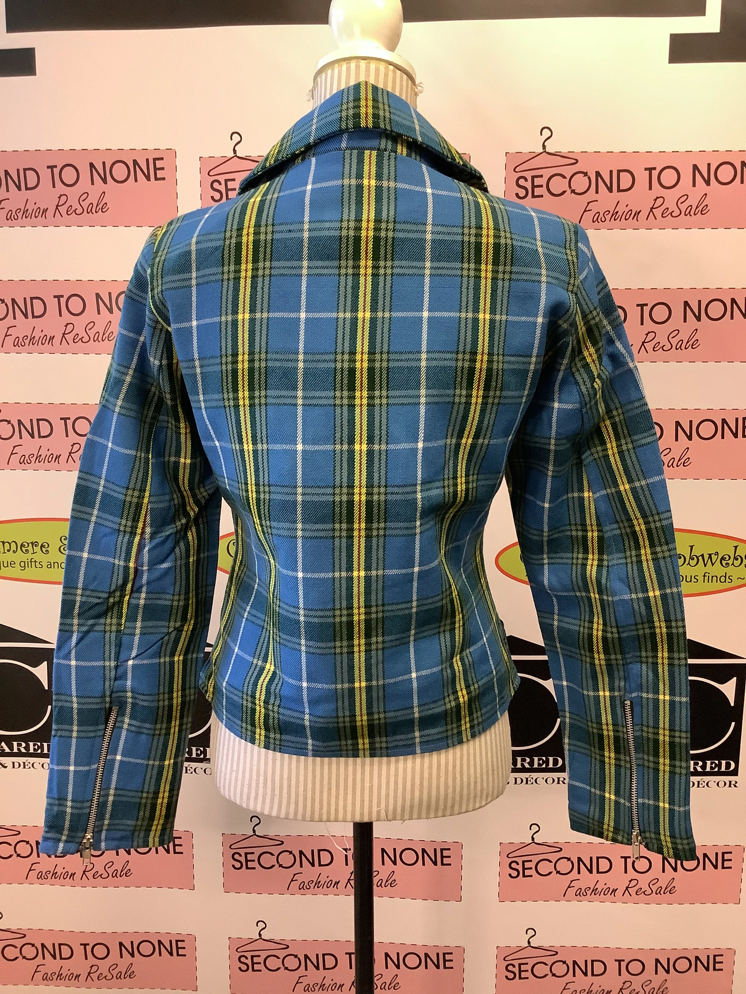 Scottish Tartan Biker Jackets (4 Tartan Colours)