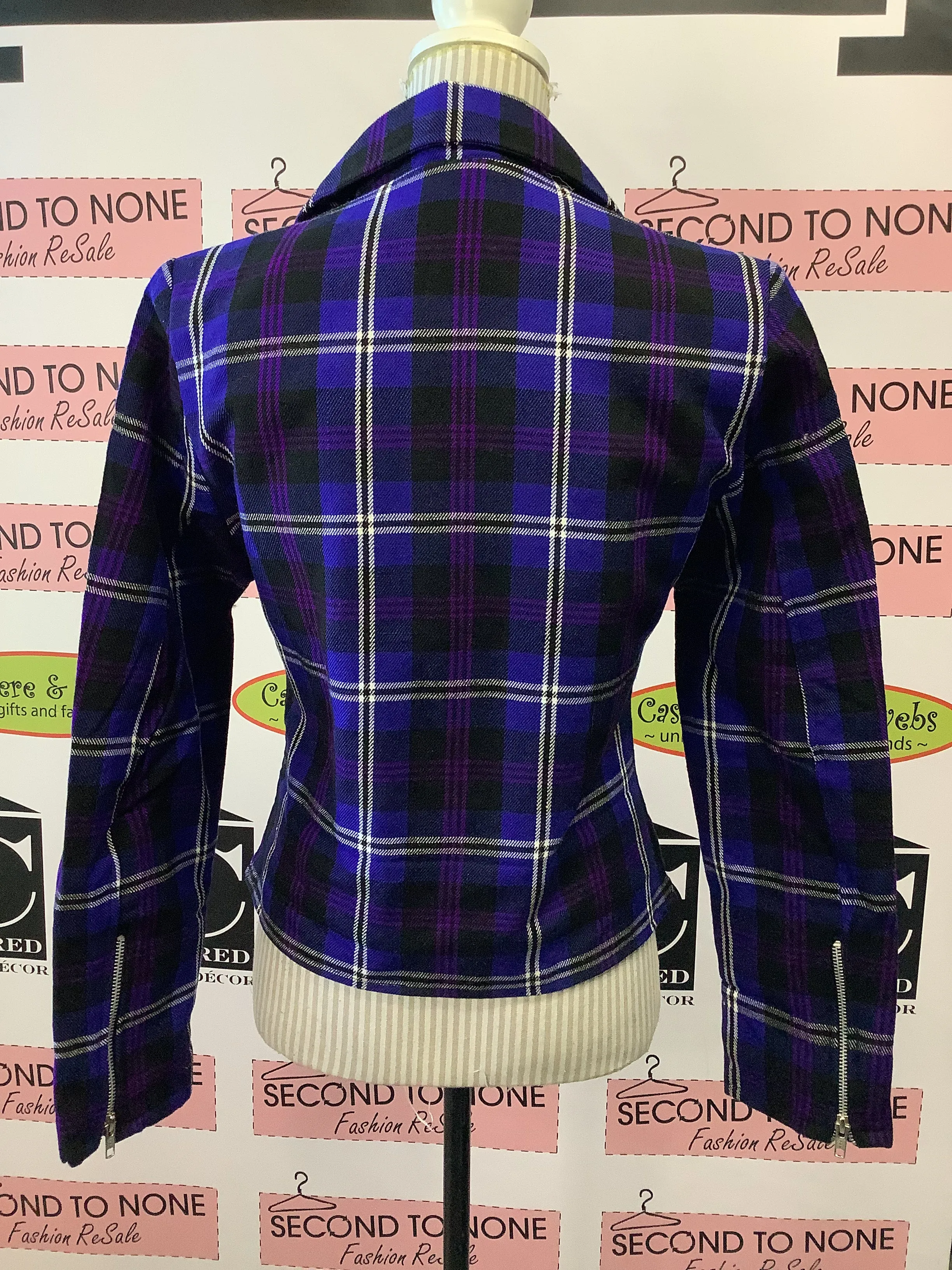 Scottish Tartan Biker Jackets (4 Tartan Colours)