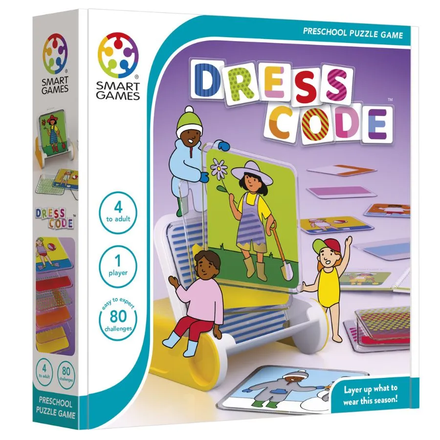 Smart Games - Dress Code Preschool Puzzle Game