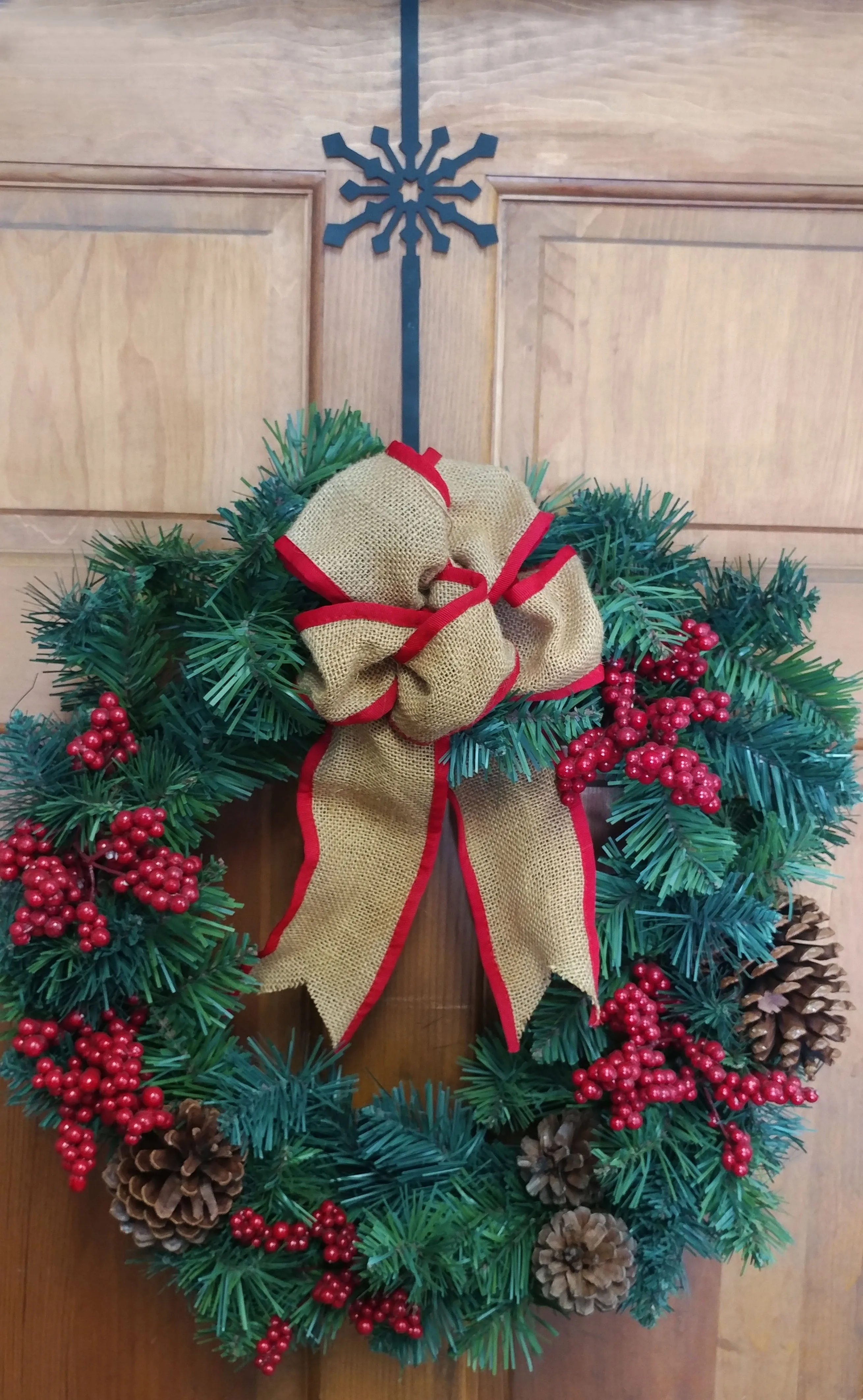 Snowflake Wreath Hanger