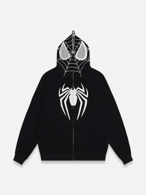 SPIDER ZIP-UP HOODIE