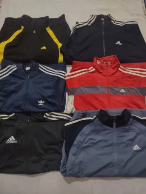 TAV#28 Adidas Track Jackets Hoodies 8 pcs