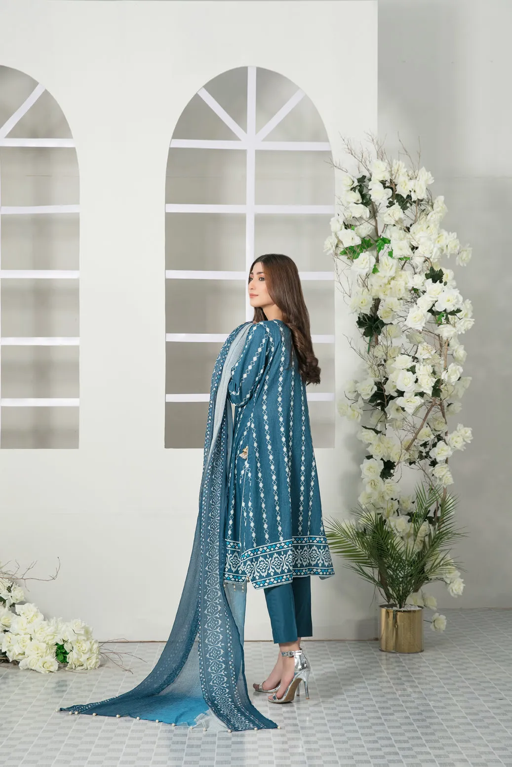 Tawakkal Titania Lawn Collection 2022 – D-7097